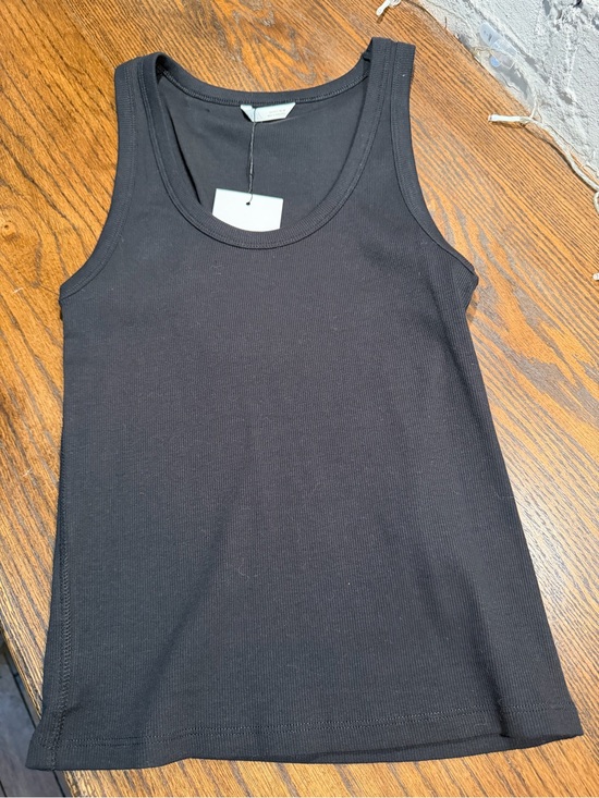Zara Tops - Zara Black Ribbed Tank Top